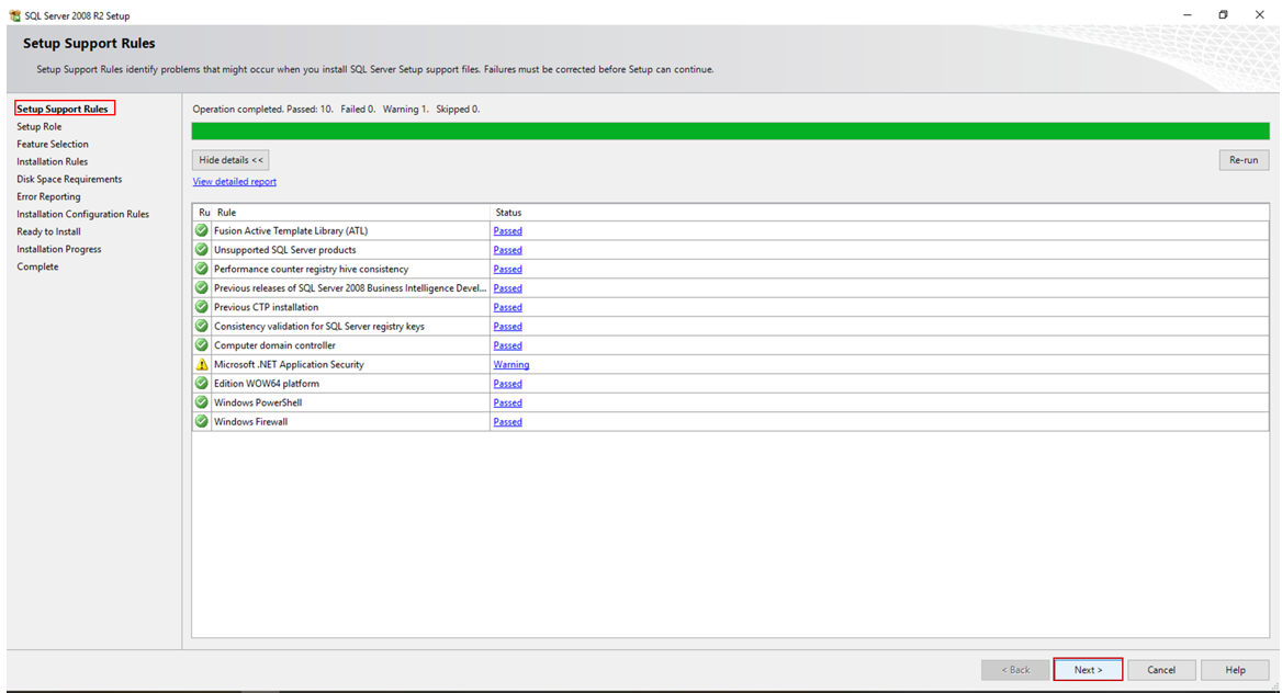 setups supports files1